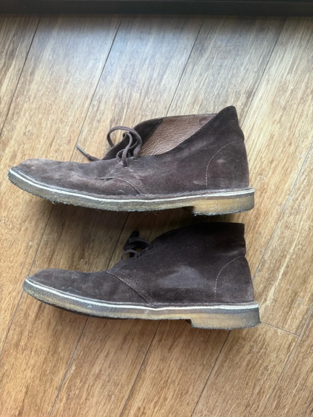 Clark’s Brown Suede Desert Boots